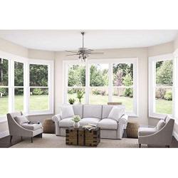Hunter Bennett Indoor Ceiling Fan with LED Light and Remote Control