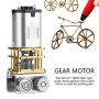 DC 12V Metal Gearwheel Gear Motor, 11RPM N20 Right Angle Metal Gearbox Micro Gear Motor for DIY RC Toys GM12YN20-3DP