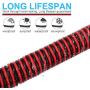TYUMEN 40FT 18 Gauge 2pin 2 Color Red Black Cable Hookup Electrical Wire LED Strips Extension Wire 12V/24V DC Cable, 18AWG Flexible Wire Extension Cord for LED Ribbon Lamp Tape Lighting