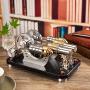 Sunnytech Hot Air Stirling Engine Motor Generator Education Toy Electricity M14-03-S-M16-22-D
