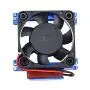 RC Car Heat Sink Heatsink Mount w/High Velocity Cooling Fan for Traxxas Slash 4X4 2WD Velineon VXL-3 Electronic Speed Controller
