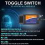 FORScan ELM327 OBD2 USB Adapter with OBD2 Extension Cable 36CM