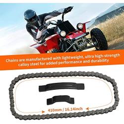MOTOQUEEN Starter Chain for Chinese 4-Stroke 50cc 70cc 90cc 110cc 125cc ATV Dirt Bike Go Kart 25H 62 Links