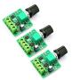 DaFuRui 3Pcs 1.8v 3v 5v 6v 12v 2A 30W Low Voltage DC Motor Speed Controller PWM 1803BK 1803B Adjustable Driver Switch