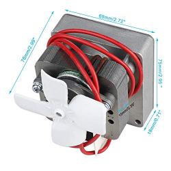 FlameSky Auger Motor for Pit Boss Replacement Patrs, Traeger/Camp Chef Wood Pellet Grill Parts Replacement, Smoker Drive Feed Motor kit, 1.6 RPM