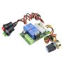 DC 6-24V 6V 9V 12V 24V 3A PWM DC Motor Speed Controller Forward Backward Reversible Switch RC Control Regulator with Relay