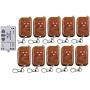 Calvas AC 220V Motor RF Wireless Remote Control Switch 220V UP&DOWN 10 Remote controller Motor Forwards Reversing Remote Switch