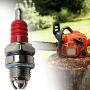 Zcargel Chainsaw Spark Plug, Motorcycle Spark Plug Chainsaw Mower Spark Plug L7t Spark Plug Iron Two-stroke Engine Spark Plug Gasoline Saw Accessories For 2 Stroke Lawn Mower