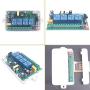 110V 4CH Wireless Control Relay Switch 433MHz 4 Channel Remote Relay 2 Transmitters and Receiver Universal Garage Doors,Window, Motor AC 85V 110V 220V 250V Remote Relay Switch (2X Control 433M)