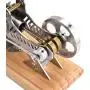 Omabeta LED Air Stirling Engine Funny Generator Model Engine Education Tool Electricity Power Generator Model Low Temperature Hot Air Mini Stirling Engine Motor Model