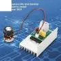 AC Motor Speed Controller 10000W 220V SCR Electric Voltage Regulator Dimmer Motor Speed Temperature Voltage Controller