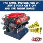 Playz V8 Engine and Steam Engine Model Kit Building Kit for Kids and Adults - STEM Science Kits for Kids, Model Engine Kits for Adults and Educational Hobby Gift, Mini Engine Set, Engineering Toy Boys