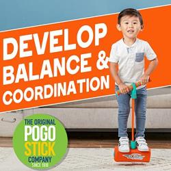 Flybar My First Foam Pogo Jumper for Kids Fun and Safe Pogo Stick for Toddlers, Durable Foam and Bungee Jumper for Ages 3 and up, Supports up to 250lbs