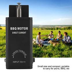 Aufee Barbecue Motor, DC 5V BBQ Roast Rotisserie Grill Motor Roaster Barbecue Tool Accessories with USB Cable Grill Supplies Grill Motor