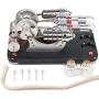 Sunnytech Hot Air Stirling Engine (2-Cylinder) Colourful LED Flywheels Education Toy Electricity Power Generator M14-22-D