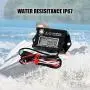 HonorMeet Digital LCD Inductive Hours Tachometer with Maintenance Reminder, Waterproof Design for Gas Engine Powered Lawn Mower Generator Compressor Chainsaw ATV Motorcycle and Snowblower etc.