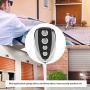 Remote Control for Automatic Sliding Gate Opener Hardware,Garage Door Remote Control 433MHz Cloning Key Garage Door Gate Opener Security Alarm Cloning Key Lock Remote Controller