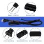 Synchronous Synchron Motor,Turntable motor,Cuptisserie motor,Turner motor with 7mm Flexible Coupling Connector Lamp Cord 50/60Hz AC100~127V 4W CCW/CW For Hand-Made, School Project, Model(2pcs 5-6RPM)