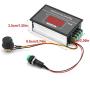 PWM DC Motor Speed Controller, Motor Speed Regulator Power Controller 6-60V 12V 24V 36V 48V 30A with LED Digital Display Slow Start/Stop Revolving Speed Time Adjustable
