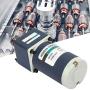 DC12V Gear Motor, 15W 1800/2100RPM Reduction Geared Motor Electric Permanent Magnet DC Gear Motor Metal Large Torque Motor Class B Gear Reducer Motor(150 / 15RPM)