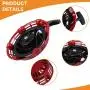 Stylemafia Pull-Start-Recoil-Starter Cover fit for Honda GX120 GX160 GX200 Pull Starter (Steel Rod Paws) Engine 4/5.5/6.5hp Generator Lawnmower Replace # 28400-ZE1-003ZF 28400-ZH8-013YA