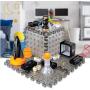 Discovery #MINDBLOWN Action Circuitry Electronic Experiment STEM Set, Build-it-Yourself Engineering Toy Kit, Explore the Science of Lights, Sounds & Motion, 6 Experiments, Great Gift for Kids Ages 8 +