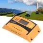 12V/24V Solar Charge Controller , Controllers Motor Speed Controllers ABS Solar Charge Discharge Regulator Large Display Screen Waterproof Photovoltaic Controller for Electronic Products[10A]