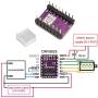 5PCS DRV8825 Stepper Motor Driver Module, Aideepen DRV8825 Module A4988 for 3D Printer Ramps 1.4 StepStick+Heat Sink