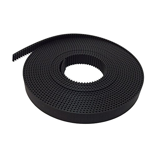 BEMONOC HTD 3M Open Ended PU Timing Belt Width 15mm for CNC Laser Engraving Machines Pack of 5Meters