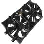 BOXI 620-004 Dual Radiator A/C Condenser Cooling Fan Assembly for Chrysler Concorde 1993-97 / LHS 1994-97 / New Yorker 1994-96 / for Dodge Intrepid 1993-97 / for Eagle Vision 1993-97 | 4596212 620160