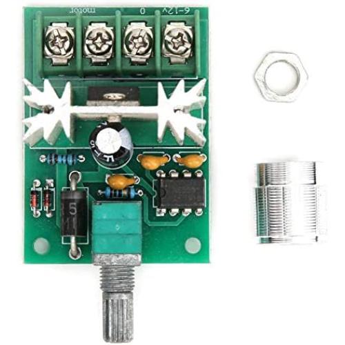 PWM DC Motor Speed Controller , Controllers Motor Speed Controllers DC6-12V Motor Controller Board Large Power Speed Temperature Light Regulator Switch