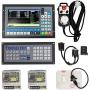 4 Axis CNC Controller 1000KHz DDCS Expert Motion System Offline Standalone Servo/Stepper Motor Drive Control with 6 Axis MPG Handwheel+M3K Extended Keyboard+2pcs 75W 24V DC Power Supply