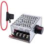 KeeYees 7-70V 30A PWM DC Motor Speed Controller Switch Control 12V 24V 36V 48V with 30 Amp Fuse