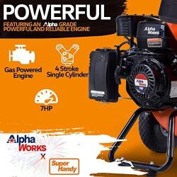 SuperHandy Wood Chipper 7HP 3 in 1 Multi-Function 3