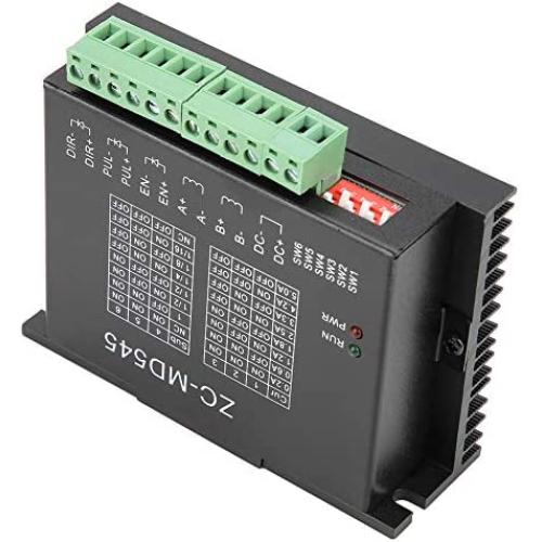 Stepper Motor, High-Speed Motor Driver Phase Step ZC - MD545 Plastic for CNC Router