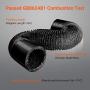 6 Inch Inline Fan and 6 Inch 25 Feet Black Ducting