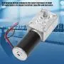 Moteur Réversible à Engrenage Hélicoïdal 24V à Haute Torsion - 8mm - Boîtier de Vitesse Réduite pour Dispositifs Intelligents, Machines pour Stores, etc. (10T/min) Moteur Réversible à Engrenage Hélicoïdal 24V à Haute Torsion - 8mm - Boîtier de Vitesse Réduite pour Dispositifs Intelligents, Machines pour Stores, etc. (10T/min)