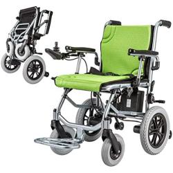 YLFGSLEP Electric Wheelchair, Equipped with 190W Dual Motor 24V10AH Lithium Battery Intelligent Universal Controller, Power Wheelchair Update Range 20 (Km) Dsuitable for The Elderly Disabled