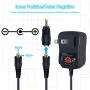 12W AC Adapter Universal Power Supply Adjustable DC Power Adapter 3V 4.5V 5V 6V 7.5V 9V 12V 1A Multi Plug Adaptor Charger for Kids Ride on Car Router Monitor Speaker IP Camera Consoles