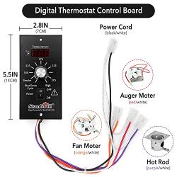 Stanbroil Replacement for Traeger Digital Controller Kit, Upgraded BBQ Temperature Controller with 7
