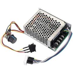 DollaTek 10V-55V 40A Stepless DC Motor Speed Controller with Forward-Brake-Reverse Switch