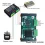 eletechsu 0-3A 42 57 86 Stepper Motor Controller Limit Angle PWM Pulse Speed Drive Module for Screw Slider 3D Printer Accessories (Only Controller)