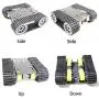 Intelligent RC Robotic Platform with 4PCS TT DC Motor, Robotic Caterpillar Moving Tank Chassis with Track & Metal Plate for Arduion Code Programming ROS Project Learning Education Tool Science Kit Intelligent RC Robotic Platform with 4PCS TT DC Motor, Robotic Caterpillar Moving Tank Chassis with Track & Metal Plate for Arduion Code Programming ROS Project Learning Education Tool Science Kit