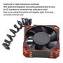 VGEBY 50mm Motor Cooling Fan, RC Motor Heatsink 10000 RPM ESC Cooling Fan 8.5V/for 1/8 1/5 1/6 RC Sensored Brushless Motor