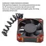 VGEBY 50mm Motor Cooling Fan, RC Motor Heatsink 10000 RPM ESC Cooling Fan 8.5V/for 1/8 1/5 1/6 RC Sensored Brushless Motor