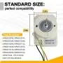 WR60X28783, WR60X31522 Evaporator Fan Motor Compatible with ge Refrigerator GIE18/GPE16/GTE15/GTE16 Some Models (not All) Replaces WR60X23584, WR60X31522, AP6977246, PS12741350-1 Year Warranty