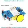 MiOYOOW Practice Soldering Learning Electronics DIY Kit Smart Car TT Motor Soldering Project Kits Line Following Robot Kids DIY Electronics Education School Competition