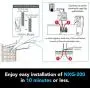 NEXX Door NXG-200 Smart WiFi Remotely Control Existing Garage Opener with App, Compatible with Amazon Alexa, Google Assistant, No Hub Required, Black NEXX Door NXG-200 Smart WiFi Remotely Control Existing Garage Opener with App, Compatible with Amazon Alexa, Google Assistant, No Hub Required, Black