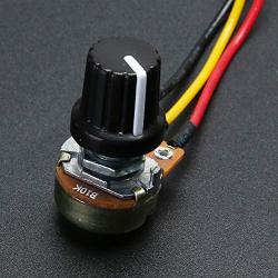 Laliva Tool - DC 10V 12V 24V 30V 120W PWM Adjustable Volt DC Motor Speed Controller CCM2 Regulator Controller Switch
