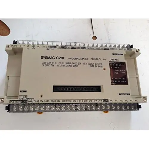 OMRON C28H-C6DR-DE-V1 SYSMAC C28H MINI H-TYPE PROGRAMMABLE CONTROLLER